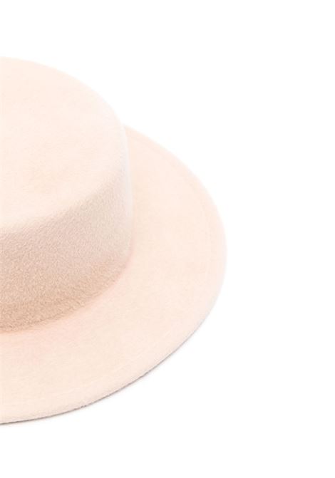 Cappello con monogramma in beige di Ruslan Baginskiy - donna RUSLAN BAGINSKIY | CNT032F7PWRB032